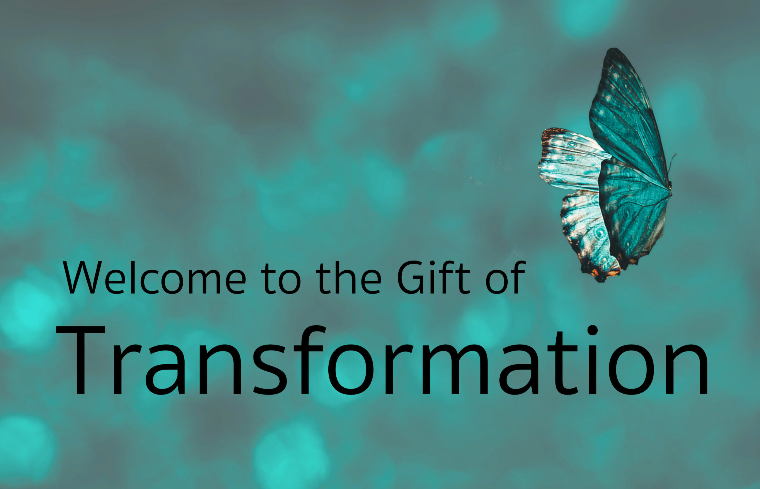 Welcome to the Gift of Transformation