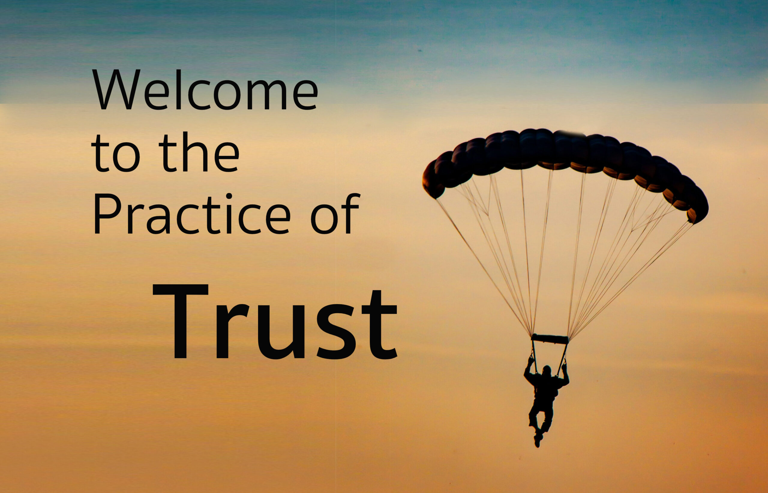 Welcome to the Practice of Trust